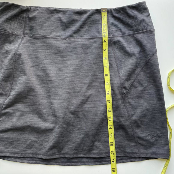 Kuhl Skulpt Skort Dark Gray Womens Large Outdoor Hiking Camping Athletic Stretch - Picture 9 of 10